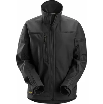 Pracovní oblečení Snickers Workwear | Softshellová bunda AllroundWork elastická dámská černá - Černá / M / M / černá
