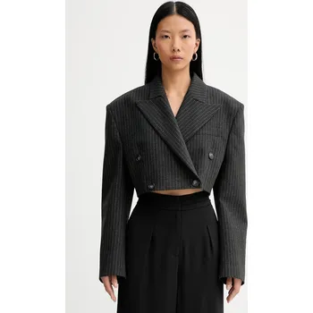 Dámské sako Sako La Mania FRAN šedá barva, FRAN 90X, vel. ONE SIZE