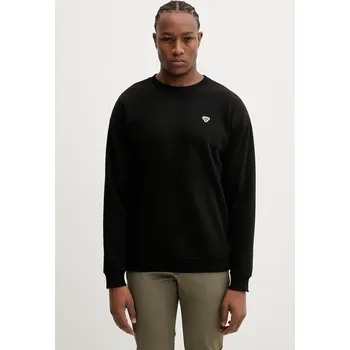 Pánská mikina Mikina Hummel pánská, černá barva, hladká, 230778 99X, vel. S