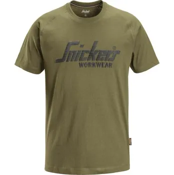 Tričko Snickers Workwear khaki - Zelená / M / M / zelená
