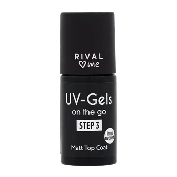 Lak na nehty RIVAL Loves Me Lak na nehty Top coat Matt UV-Gels