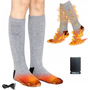 Pánské oblečení Vyhřívané Ponožky elektrické termální návleky zimní ohřívače nohou