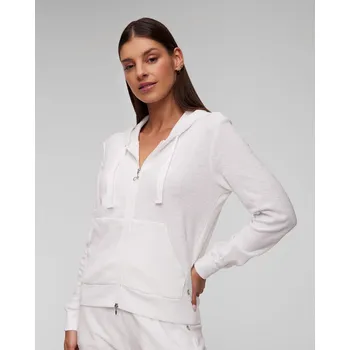 Dámská mikina Bílá Dámská Mikina S Kapucí Deha A00422-10001