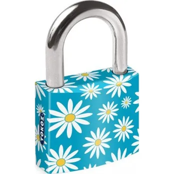 Visací zámek Zámek visací Tokoz barevný různé - Flower