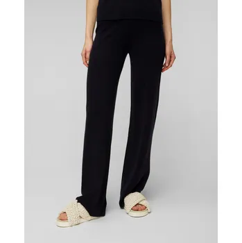 Dámské kalhoty Černé Dámské Vlněné Kalhoty Allude 17034-14