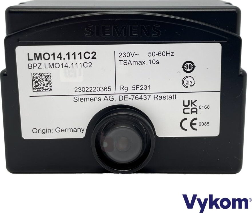 Řídící a zapalovací hořáková automatika Siemens LMO14.111C2