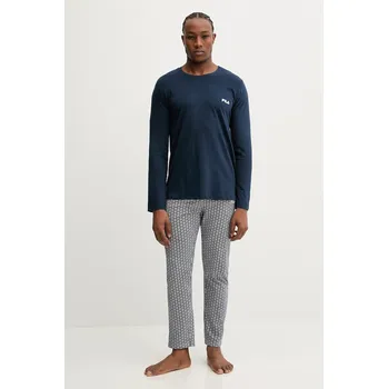 Dámské pyžamo Bavlněné pyžamo Fila FPW1233 námořnická modř 59X, vel. L