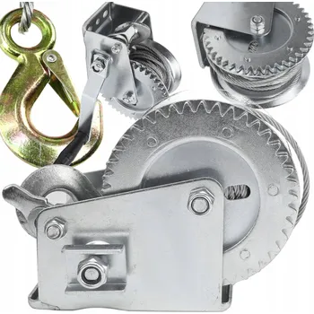 lanový naviják Naviják SilverTools 1,13 t výška zdvihu 0 m