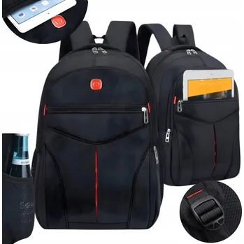 Batoh do práce pro ženy do školy, voděodolný, sportovní, černý, silný, prostorný