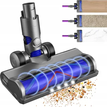 Hubice k vysavači TURBO KARTÁČ TURBOKARTÁČ HUBICE PRO DYSON V6 DC59 DC61 DC62 DC74 S LED