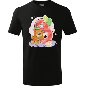 Chlapecké tričko Méďa 8 let Barva: Zelená, Velikost dětská: 134/ 8 let