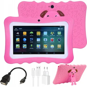 Tablet 7" GPS Tablet pro děti, vzdělávací Tablet 32GB, Wifi, Bluetooth, s Pouzdro