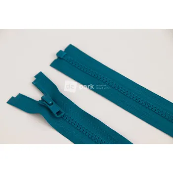 Zip Zip YKK - 60cm - dělitelný - petrolejová - 568