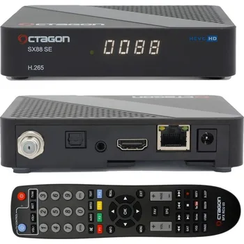 Satelitní technika OCTAGON SX88 SE V2 HD + Konfigurace a naladění zdarma