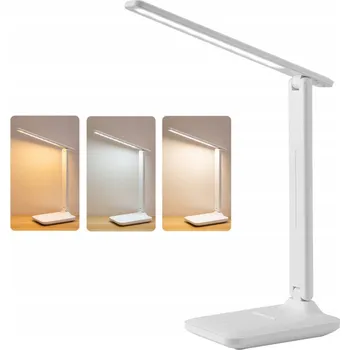 Lampička LED STOLNÍ LAMPIČKA PRO DĚTI, PRO DÍVKY, CHLAPCE, ŠKOLNÍ, BÍLÁ