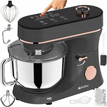 Kuchyňský robot Kuchyňský robot Ruhhy Planetární robot s vyhřívanou mísou 2000 W šedý