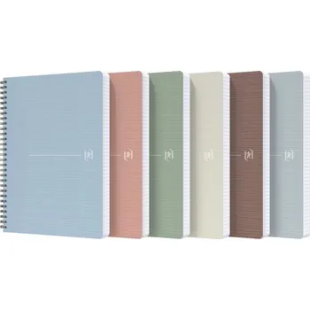 Kroužkový Blok A5, 90 listů, linkovaný, My Rec'up Oxford