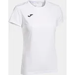 Dámské triko Joma Combi Woman Shirt S/S White velikost XL bílá