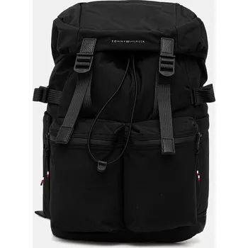 Sportovní batoh Batoh Tommy Hilfiger pánský, černá barva, velký, AM0AM14038 99X, vel. ONE SIZE