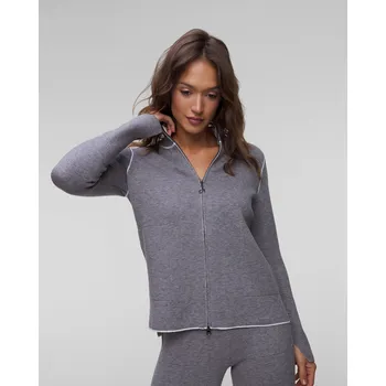 Dámský svetr Dámský šedý Svetr Deha D12820-53805