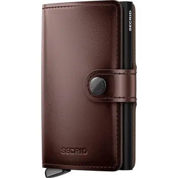 Peněženka Kožená peněženka Secrid DUSK MDu.Dusk hnědá 89X, vel. ONE SIZE