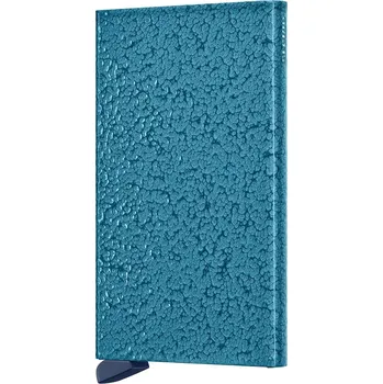 Peněženka Pouzdro na karty Secrid HAMMERSTONE tyrkysová barva CH.Hammered 56X, vel. ONE SIZE