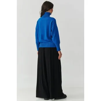 Dámský svetr Dámský svetr Makadamia S165 modrý Modrá One size