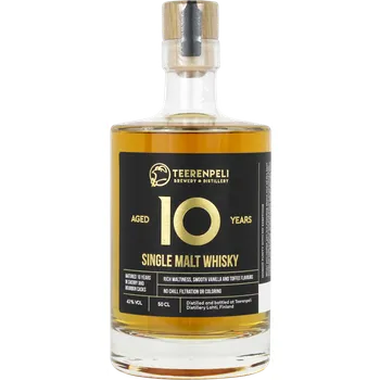 Whisky Whisky Teerenpeli Aged 10 Years 0,5l 43%