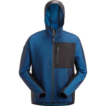 Pánská mikina Snickers Workwear | Mikina FlexiWork na zip s kapucí modrá - Modrá / XL / XL / modrá