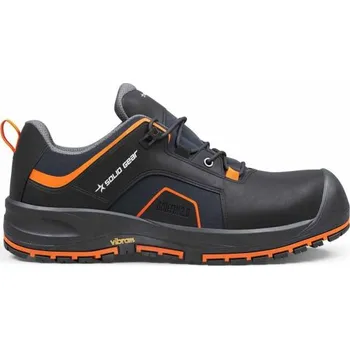 Pracovní obuv SolidGear Footwear | Bezpečnostní obuv Griffin 2.0 S3S - Černá, Oranžová / 46 / 46 / černá