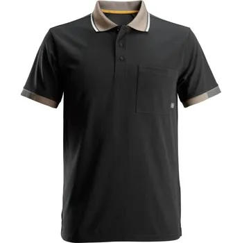 Pánské tričko Snickers Workwear | Polokošile AllroundWork 37.5® černá - Černá / S / S / černá