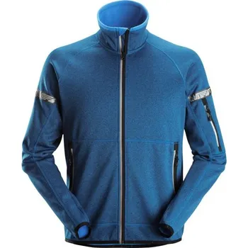 Pánská mikina Snickers Workwear | Mikina fleecová AllroundWork 37.5® modrá - Modrá / L / L / modrá