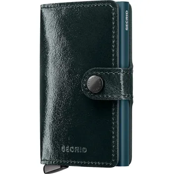 Kožená peněženka Secrid NAPLAK MNa.Naplak zelená 79X, vel. ONE SIZE