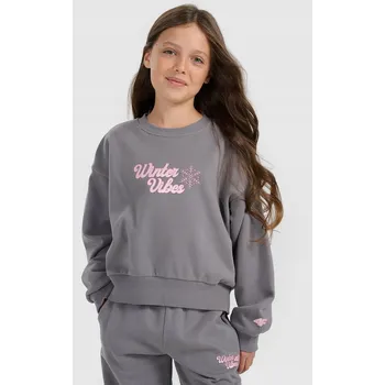 Chlapecká mikina Dětská mikina 4F bavlna , velikost 152