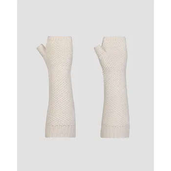 Rukavice Bílé Dámské Rukavice Z Kašmíru Kujten Malmo Ak1033-755
