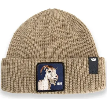Čepice Čepice Goorin Bros The Him Beanie 107.2492 béžová 80X, vel. ONE SIZE