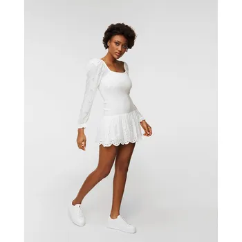 Dámské šaty Šaty Loveshackfancy Jayce D14301029-antique-white