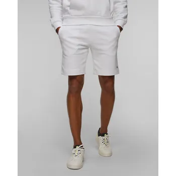 Pánské kraťasy Bílé Pánské Teplákové šortky Lacoste Gh9860-1