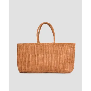 Kabelka Pletená Taška Dragon Diffusion Shopper Max 8844-cuoio