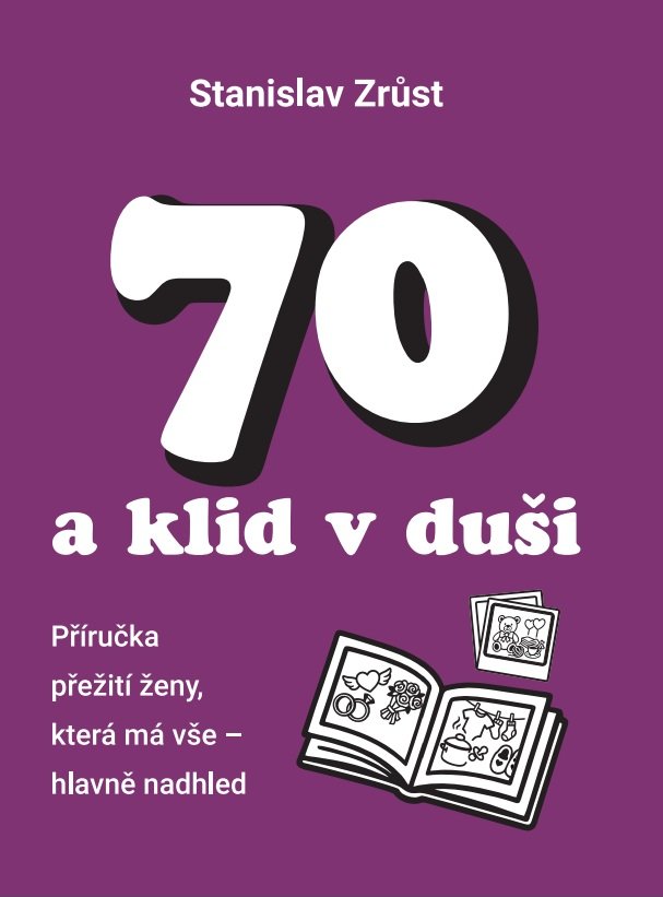Kniha pro ženy 70 a klid v duši