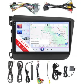 Autorádio 2DIN AUTORÁDIO S NAVIGACÍ ANDROID HONDA CIVIC 9 IX 6/128 GB DSP CARPLAY LTE