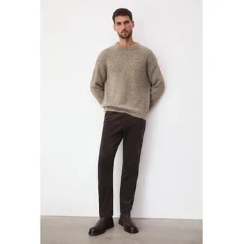 Pánské kalhoty Manšestrové kalhoty Medicine pánské, hnědá barva RW25-SPM902 88X, vel. XL