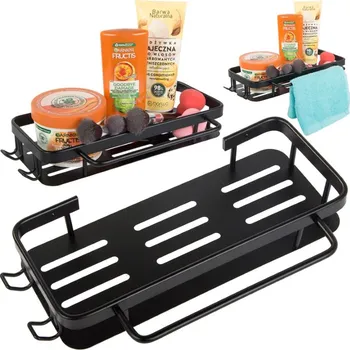 dobirkov.cz Závěsná kovová police do koupelny, kuchyně