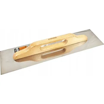 Zednické hladítko Hladítko nerez hladké, 500 x 130 mm, dřevěná rukojeť, ENPRO