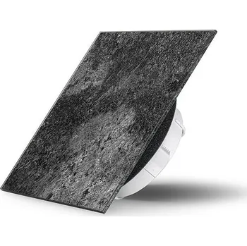 Ventil Air Design Glass Skleněný ventil Air Design čtvercový 2040 Avellino tmavý DEKOR BETON Avellino tmavý 2040 125 mm