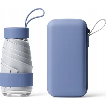 Deštník Kapesní skládací deštník kompaktní malý mini deštníček + pouzdro LEHKÝ