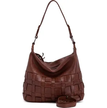 Kabelka Gianni Conti kožená dámská kabelka hnědá 4534934 brown