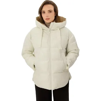 Dívčí bunda Dámská bunda VOLCANO-J-LAVEO-101-CREAM Béžová M