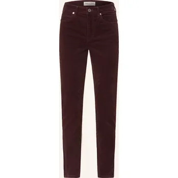 Dámské džíny Marc O'polo Dámské Sametové Kalhoty Alkea, tmavě červená, 38