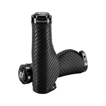 grip Gripy rowerowe Rockbros skręcane chwyty ergonomiczne antypoślizgowe - czarne